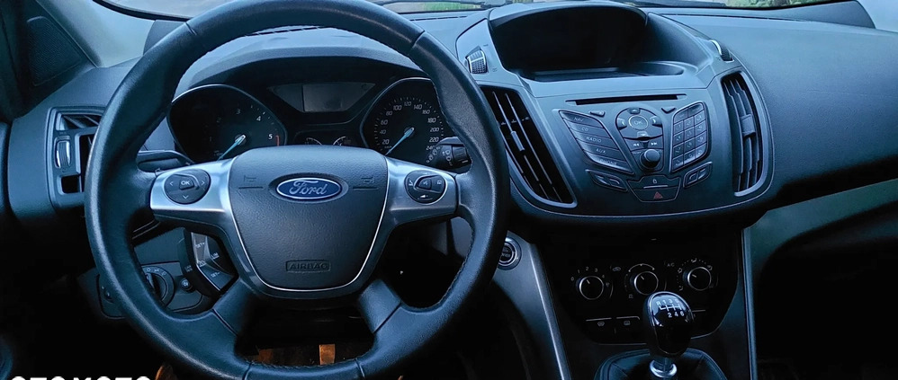 Ford Kuga cena 47900 przebieg: 188436, rok produkcji 2015 z Tczew małe 154